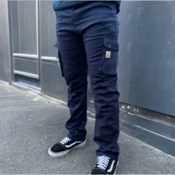 🔥High Quality Spring Summer Casual Sport Straight Outdoor Long Pants & Trousers Multiple Pockets Men Cargo Pants